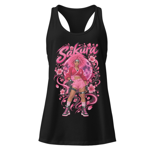 Get Anime'D Women's Fitted Racerback Tank Top