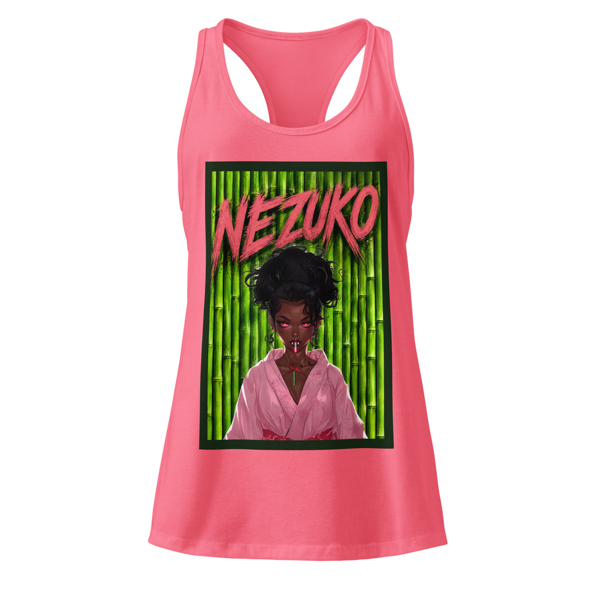 Get Anime'D Women's Fitted Racerback Tank Top