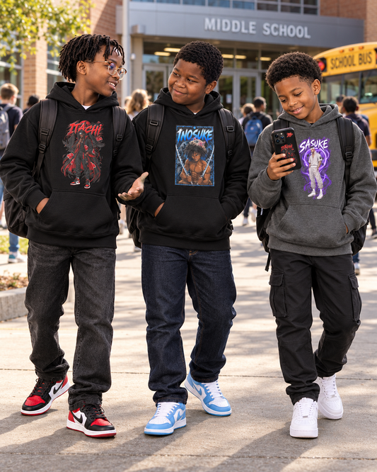 Get Anime’D Boys' Anime Hoodie