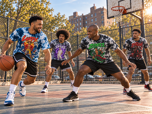 Get Anime’D Men's Anime Oversized T-shirt