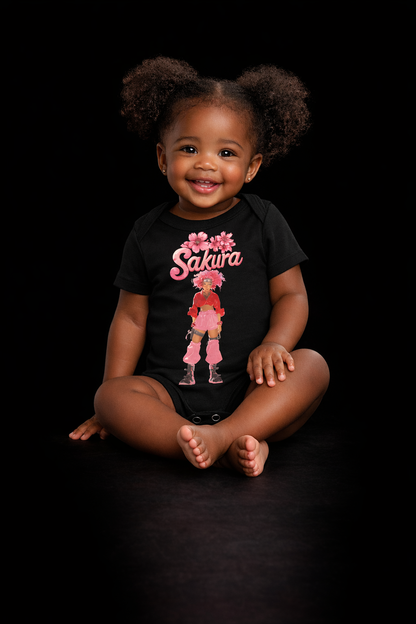 Short Sleeve Onesie - Girls