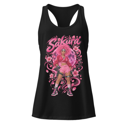 Get Anime'D Women's Fitted Racerback Tank Top