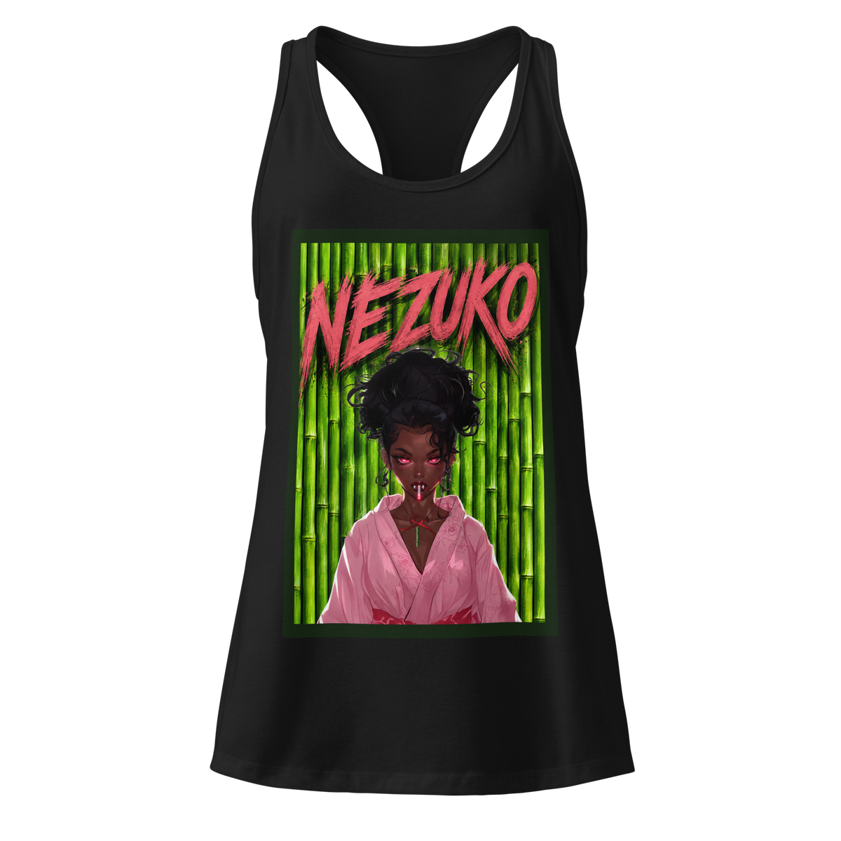 Get Anime'D Women's Fitted Racerback Tank Top