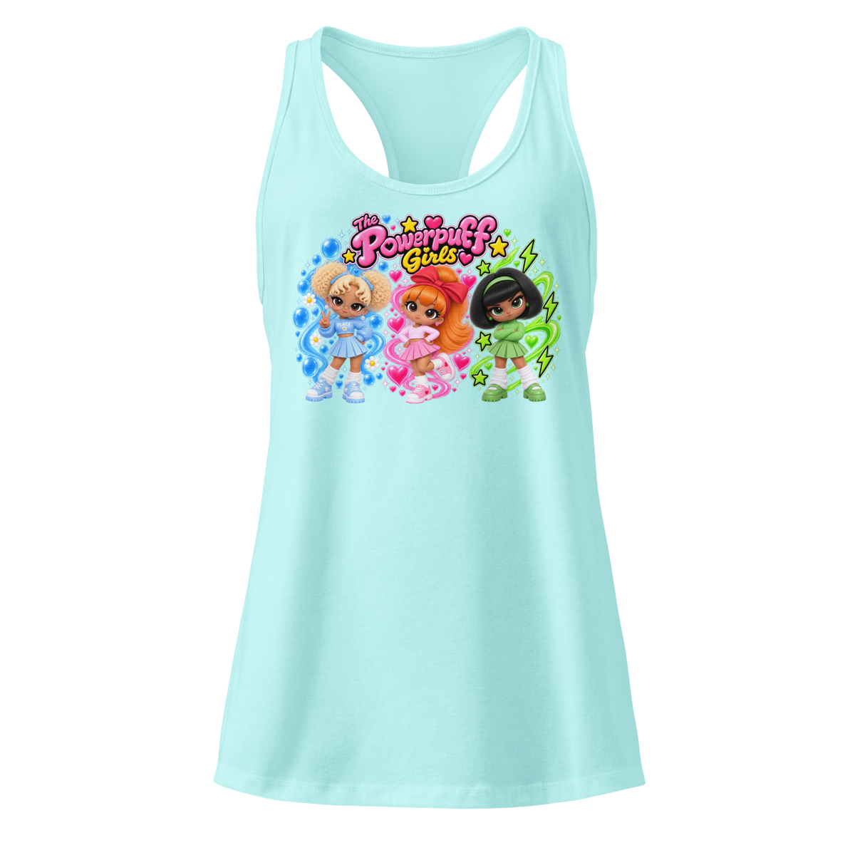 Get Anime'D Women's Fitted Racerback Tank Top