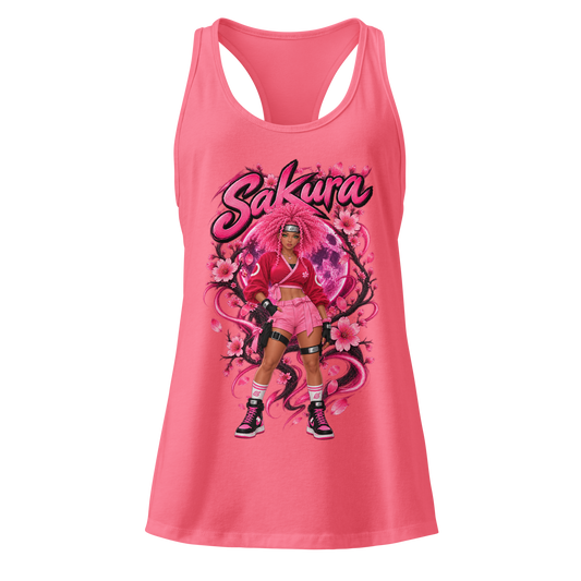 Get Anime'D Women's Fitted Racerback Tank Top
