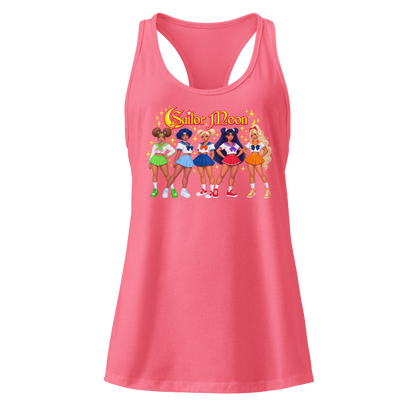 Get Anime'D Women's Fitted Racerback Tank Top