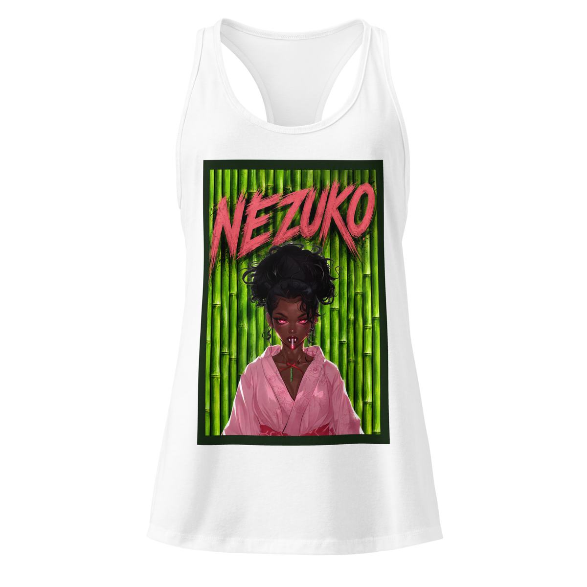 Get Anime'D Women's Fitted Racerback Tank Top
